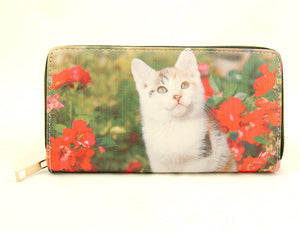 Garden Kitten Wallet Cats Like Us