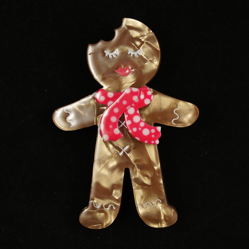 Ginger the Cookie Brooch Pin Cats Like Us