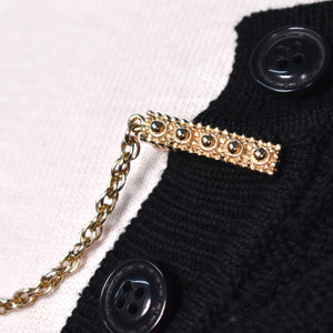Gold Dot Sweater Clips Cats Like Us