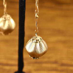 Gold Fashion Swinger Earrings Cats Like Us