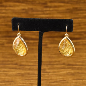 Gold Honeycomb Earrings Cats Like Us