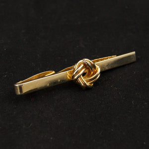 Gold Knot Tie Bar Cats Like Us