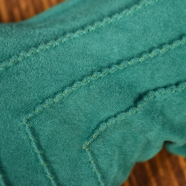 Green Top Stitched Gloves Cats Like Us