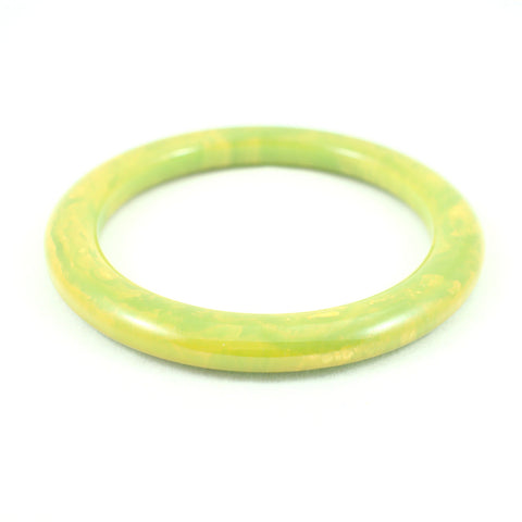 Green & Yellow Bakelite Bangle Cats Like Us