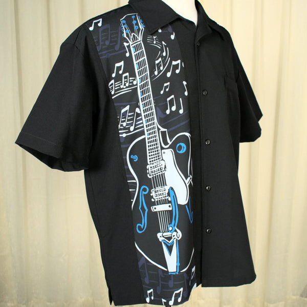 Guitar Jam Panel Shirt Cats Like Us