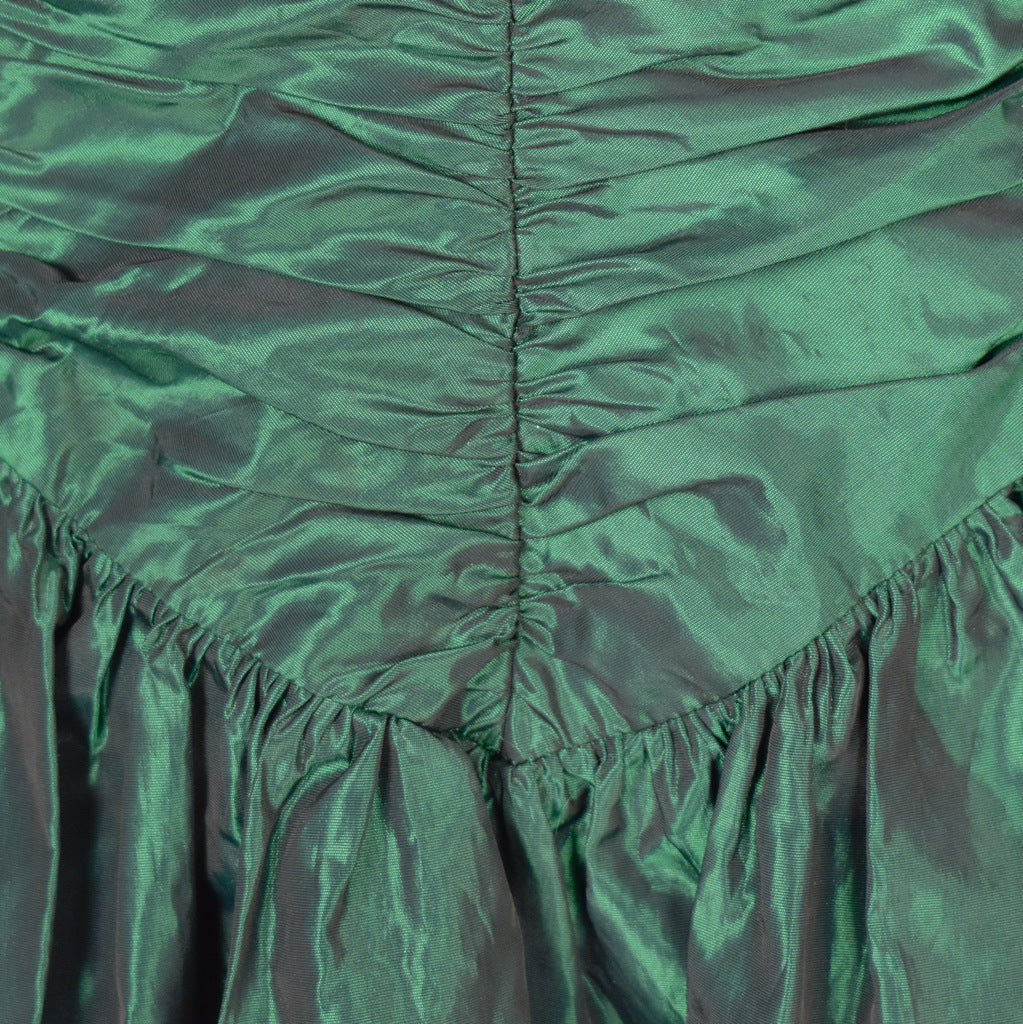 green emerald velvet dress Gunne Sax by Jessica McClintock Vintage Emerald Dress – Cats Like Us