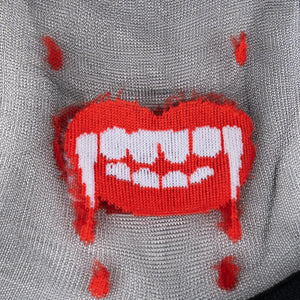Bite Me Sheer Crew Socks