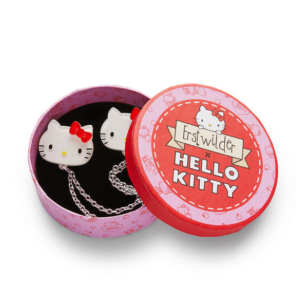 Hello Kitty Cardigan Pins Cats Like Us