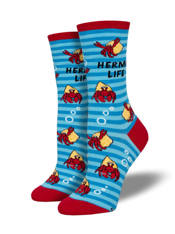 Hermit Crab Life Socks Cats Like Us