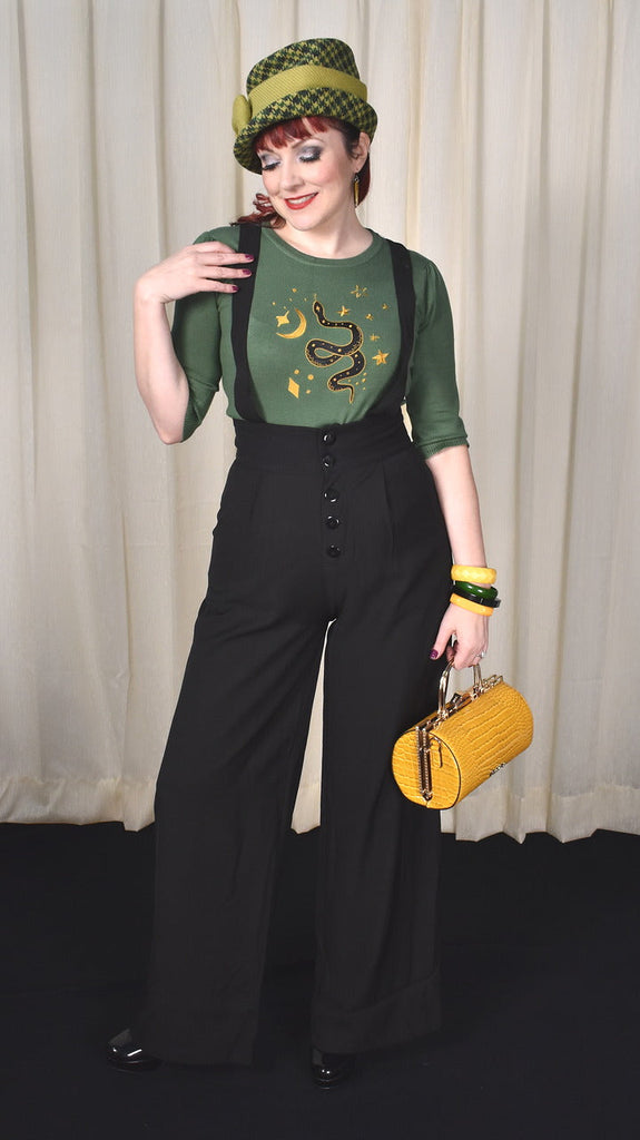 High Waisted Suspender Pants Cats Like Us High Waisted Suspender Pants Cats Like Us