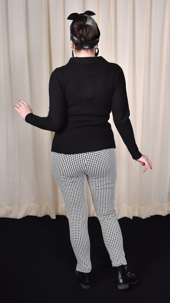 【COLOR iN ID】Cats Rivet Pintuck Pants Pintuck Knit Pant in Interlock - Moonbeam Heather – Carbon38