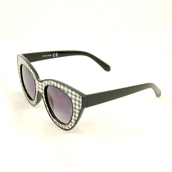 Houndstooth Missy Sunglasses Cats Like Us