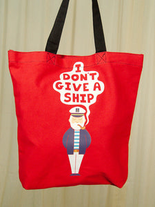 I Don't Give a Ship Totebag Cats Like Us