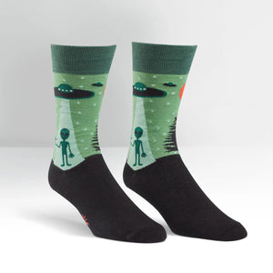 I Believe Alien Crew Socks