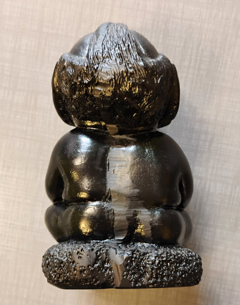 Coco Joe's of Hawaii Menehune Laki Lava Tiki Statue