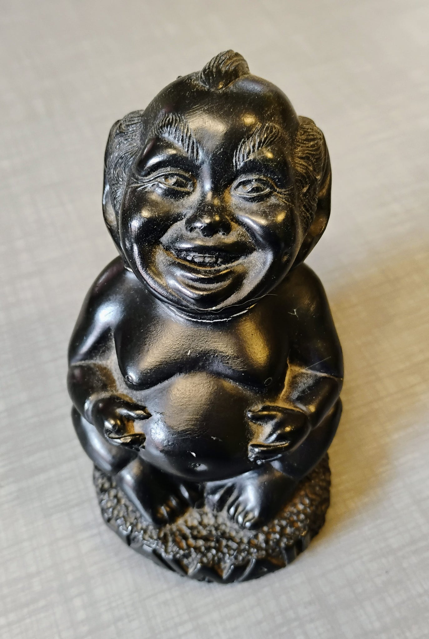 Coco Joe's of Hawaii Menehune Laki Lava Tiki Statue
