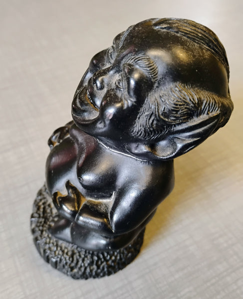 Coco Joe's of Hawaii Menehune Laki Lava Tiki Statue