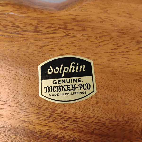 Vintage Teak Divided Serving Dish