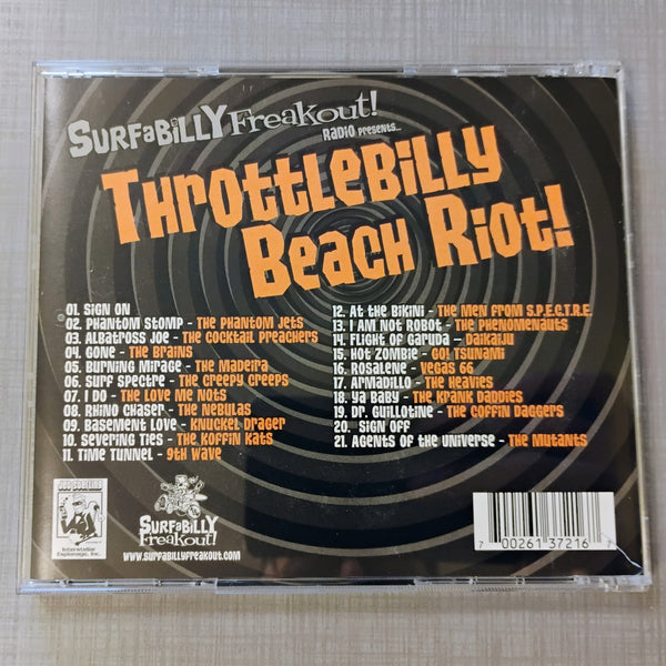 Throttlebilly Beach Riot CD