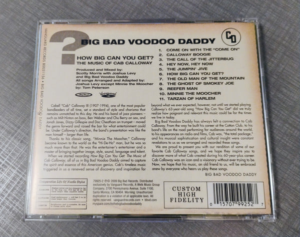 Big Bad VooDoo Daddy: How Big Can You Get - The music of Cab Calloway CD