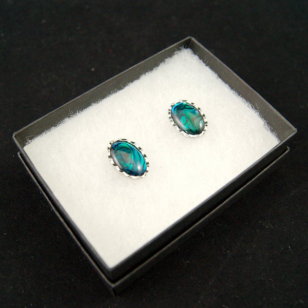 Iridescent Turquoise Cuff Links Cats Like Us