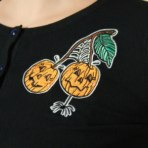 Jack O Lantern Cardigan Cats Like Us