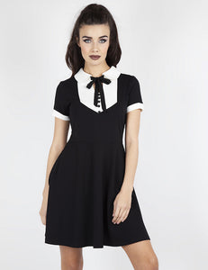 Keyhole Bow Wednesday Dress Cats Like Us Keyhole Bow Wednesday Dress Cats Like Us
