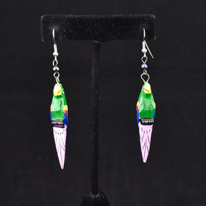 Kitschy Parrot Earrings Cats Like Us