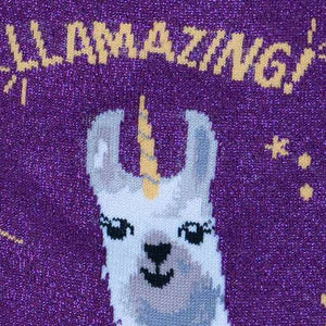 LLamazing Llama Crew Socks Cats Like Us