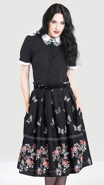 Laeticia Butterfly Border Skirt Cats Like Us