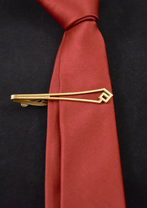 Large Deco Square Tie Clip Bar Cats Like Us