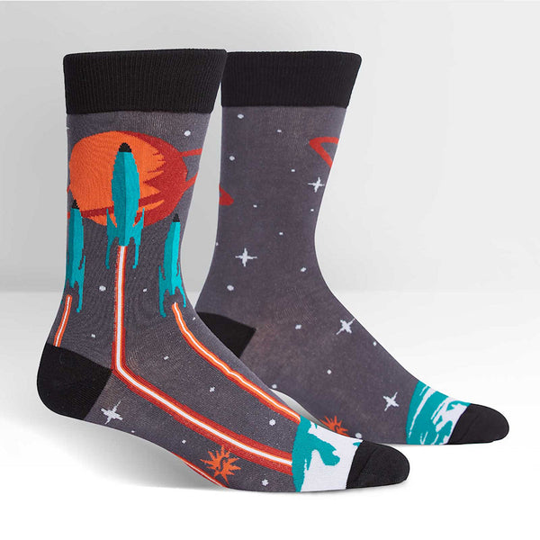 Launch From Earth Crew Socks Cats Like Us