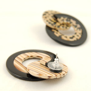 Leopard Fakelite Earrings Cats Like Us