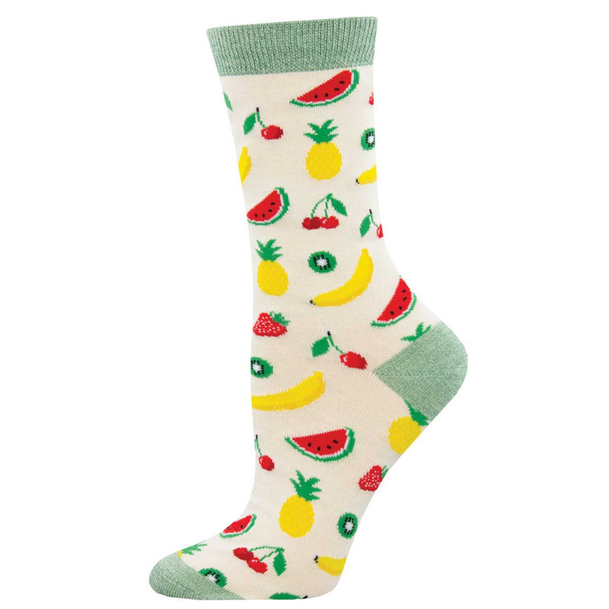 Let's Get Fruity Socks Cats Like Us