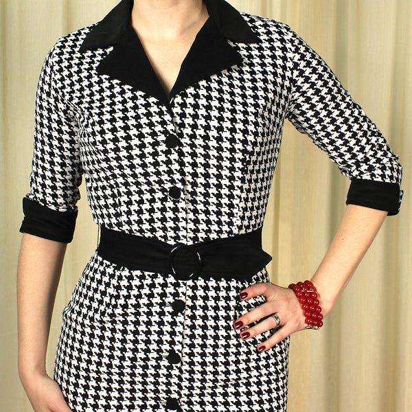 Librarian Houndstooth Dress Cats Like Us