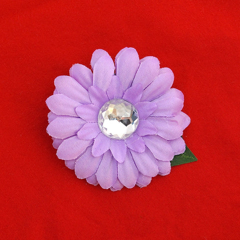 Lilac Mini Bling Daisy Flower Cats Like Us