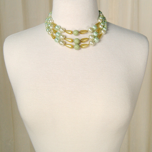 Lime Green Necklace Set Cats Like Us