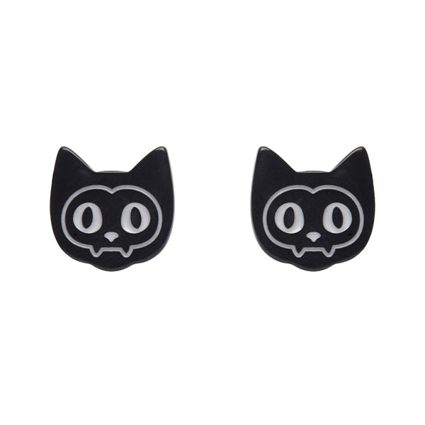 Little Black Cat Earrings Cats Like Us
