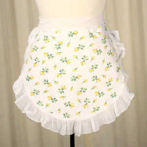 Little Yellow Roses Apron Cats Like Us