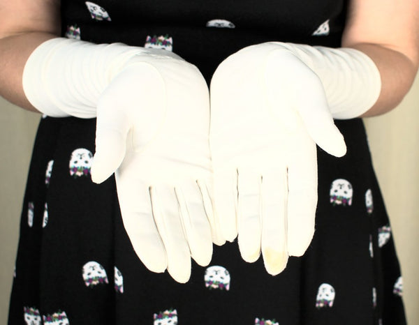Long White Gloves Cats Like Us