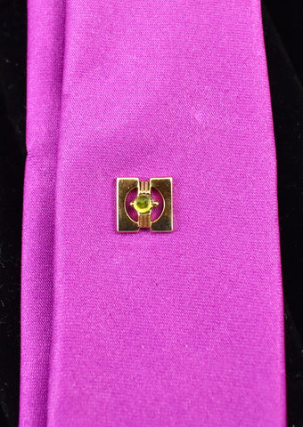 MCM Gold Square Tie Tack Cats Like Us