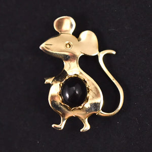 MCM Mouse Brooch Pin Cats Like Us