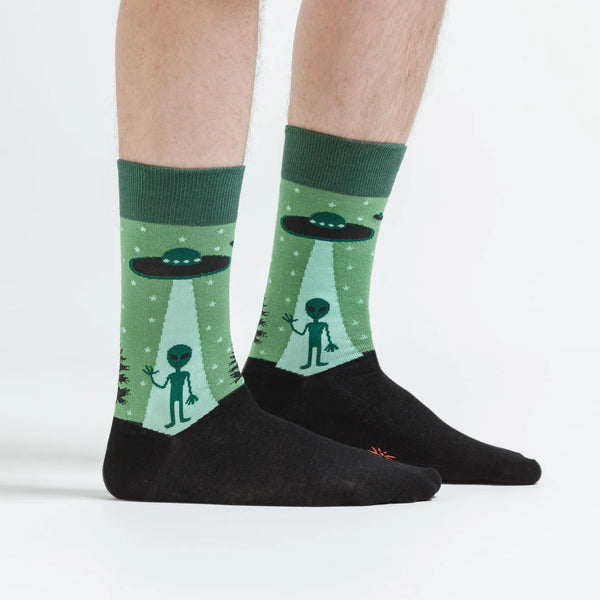 I Believe Alien Crew Socks