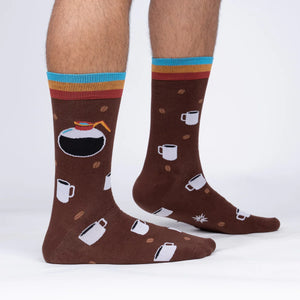 Pot Head Coffee Crew Socks