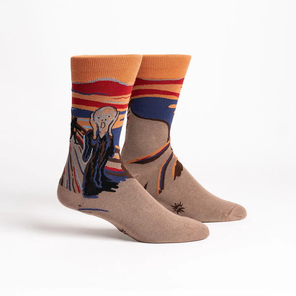 The Sasquatch Scream Crew Socks