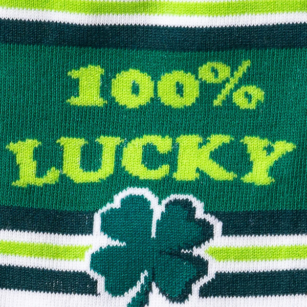 100% Lucky Crew Socks