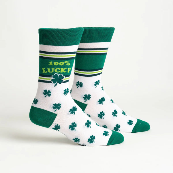100% Lucky Crew Socks