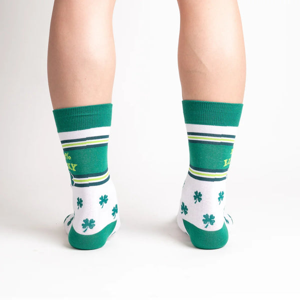 100% Lucky Crew Socks