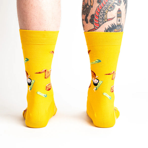 Spread Your Buffalo Wings & Fry Crew Socks