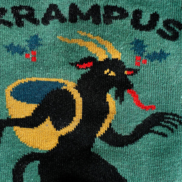 Krampus Believes in You Crew Socks